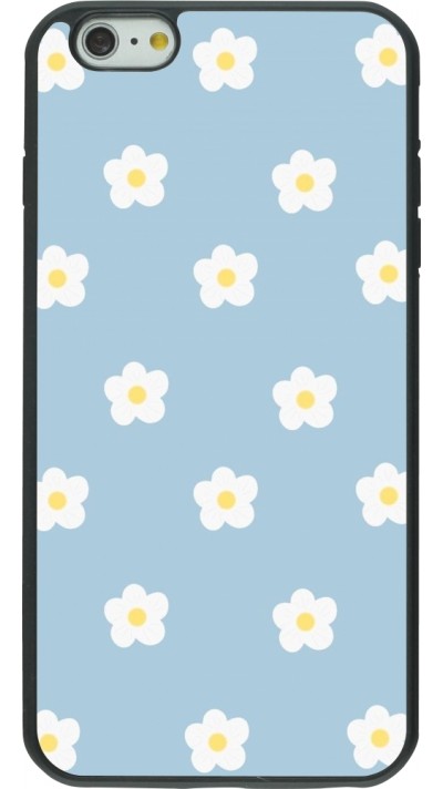 iPhone 6 Plus / 6s Plus Case Hülle - Silikon schwarz Easter 2024 daisy flower