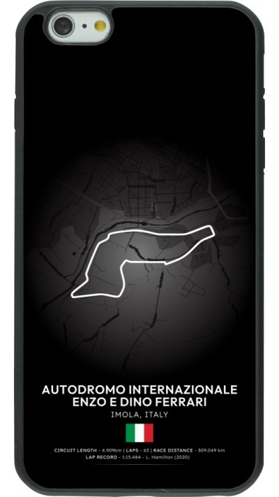 iPhone 6 Plus / 6s Plus Case Hülle - Silikon schwarz F1 Track 2025 Emilia-Rogmana