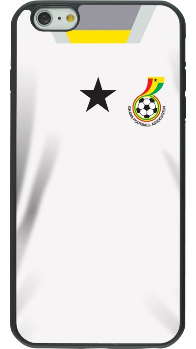 iPhone 6 Plus / 6s Plus Case Hülle - Silikon schwarz Ghana 2022 personalisierbares Fussballtrikot