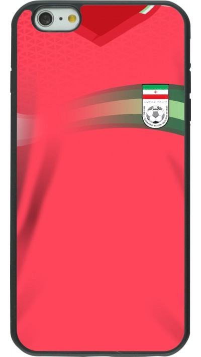 iPhone 6 Plus / 6s Plus Case Hülle - Silikon schwarz Iran 2022 personalisierbares Fussballtrikot