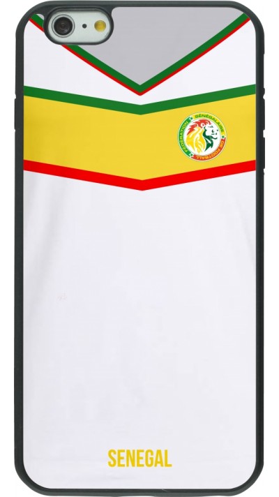 iPhone 6 Plus / 6s Plus Case Hülle - Silikon schwarz Senegal 2022 personalisierbares Fußballtrikot