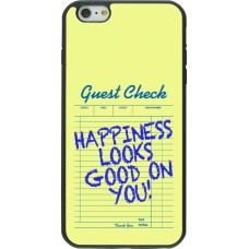 Coque iPhone 6 Plus / 6s Plus - Silicone rigide noir Guest check 2026