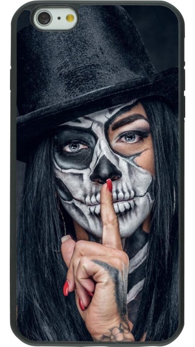 Coque iPhone 6 Plus / 6s Plus - Silicone rigide noir Halloween 18 19