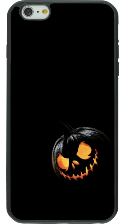 Coque iPhone 6 Plus / 6s Plus - Silicone rigide noir Halloween 2023 discreet pumpkin