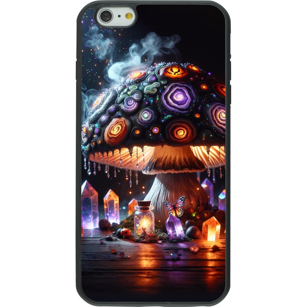 Coque iPhone 6 Plus / 6s Plus - Silicone rigide noir Halloween Potion Magic