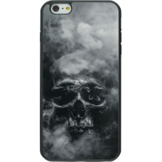 Coque iPhone 6 Plus / 6s Plus - Silicone rigide noir Halloween 2024 smoky skull