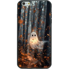 Coque iPhone 6 Plus / 6s Plus - Silicone rigide noir Halloween 2025 Ghost in the forest