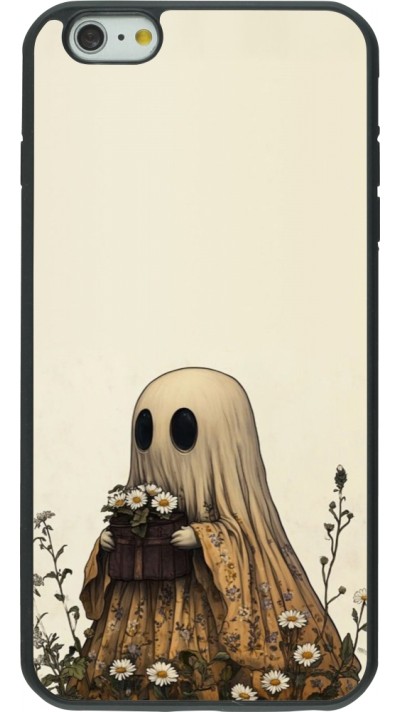 Coque iPhone 6 Plus / 6s Plus - Silicone rigide noir Halloween 2025 Ghost gardener