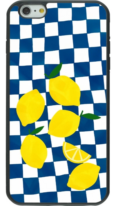 Coque iPhone 6 Plus / 6s Plus - Silicone rigide noir Illustration lemons 2026