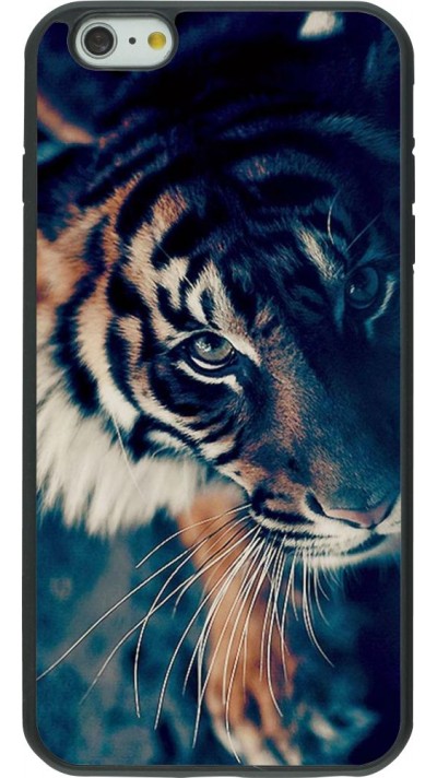 Coque iPhone 6 Plus / 6s Plus - Silicone rigide noir Incredible Lion