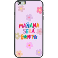 Coque iPhone 6 Plus / 6s Plus - Silicone rigide noir Karol G Manana sera bonito