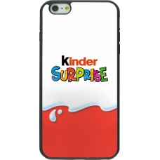 Coque iPhone 6 Plus / 6s Plus - Silicone rigide noir Kinder Surprise
