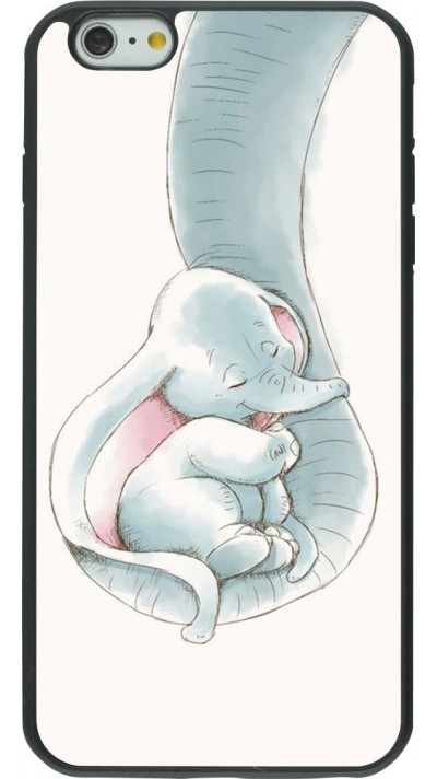 Coque iPhone 6 Plus / 6s Plus - Silicone rigide noir Mom 1903