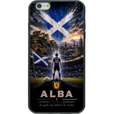 Coque iPhone 6 Plus / 6s Plus - Silicone rigide noir Football Écosse splash 2026