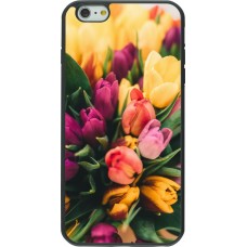 Coque iPhone 6 Plus / 6s Plus - Silicone rigide noir Bouquet of tulips 2026