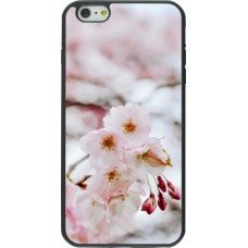 Coque iPhone 6 Plus / 6s Plus - Silicone rigide noir Cherry tree 2026
