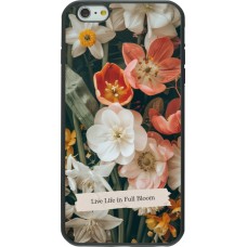 Coque iPhone 6 Plus / 6s Plus - Silicone rigide noir Full Bloom 2026