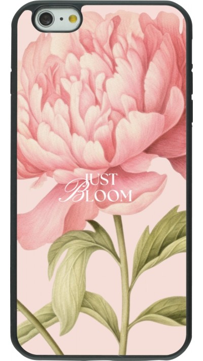 Coque iPhone 6 Plus / 6s Plus - Silicone rigide noir Just Bloom 2026