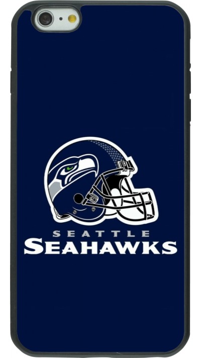 Coque iPhone 6 Plus / 6s Plus - Silicone rigide noir Super Bowl 26 Seattle 3