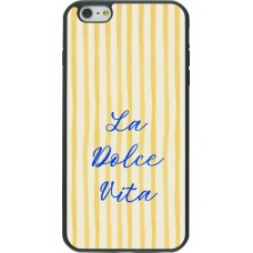 Coque iPhone 6 Plus / 6s Plus - Silicone rigide noir The good life 2026
