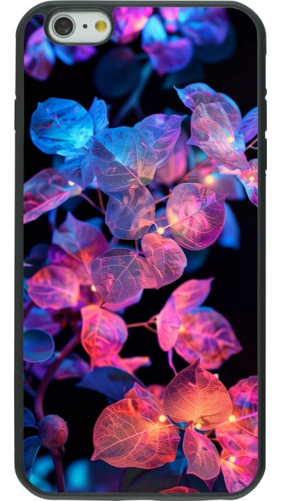 iPhone 6 Plus / 6s Plus Case Hülle - Silikon schwarz Artificial vegetation 2025