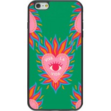 Coque iPhone 6 Plus / 6s Plus - Silicone rigide noir Viva la vida 2026
