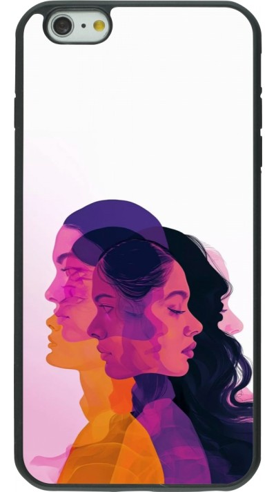 Coque iPhone 6 Plus / 6s Plus - Silicone rigide noir Womens day 2026 10