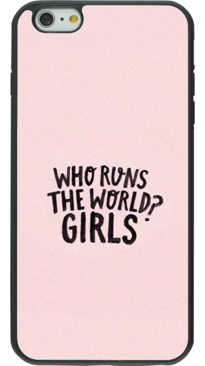 Coque iPhone 6 Plus / 6s Plus - Silicone rigide noir Womens day 2026 3