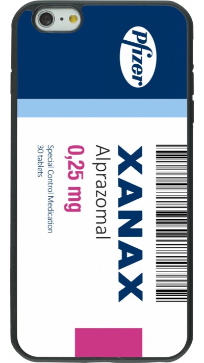 iPhone 6 Plus / 6s Plus Case Hülle - Silikon schwarz Xanax Alprazolam 2025