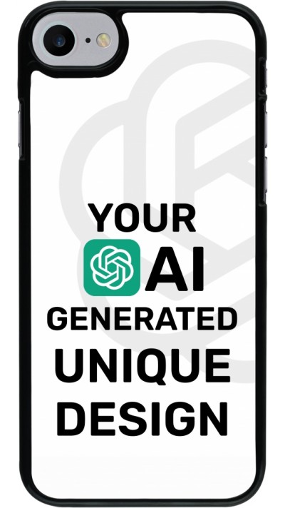 Coque iPhone 7 / 8 / SE (2020, 2022) - 100% unique générée par intelligence artificielle (AI) avec vos idées