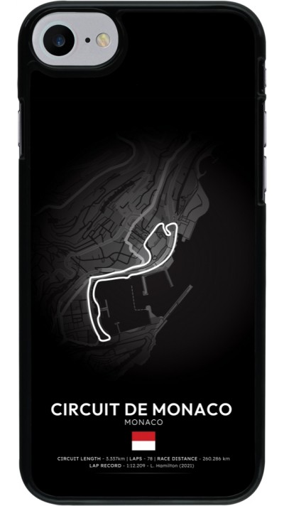 Coque iPhone 7 / 8 / SE (2020, 2022) - F1 Track 2025 Monaco