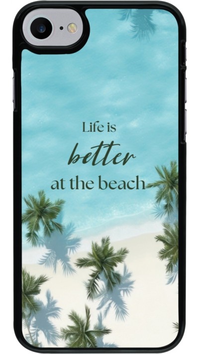 Coque iPhone 7 / 8 / SE (2020, 2022) - Summer 2025 Life is better at the beach