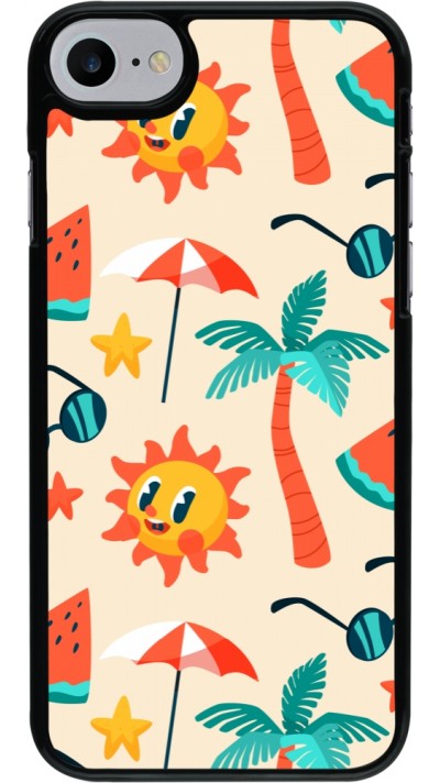 Coque iPhone 7 / 8 / SE (2020, 2022) - Summer 2025 Pattern soleil