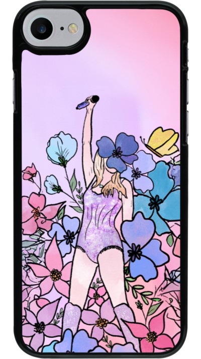 iPhone 7 / 8 / SE (2020, 2022) Case Hülle - Taylor Swift Sketch - Pink