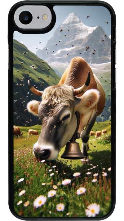 Coque iPhone 7 / 8 / SE (2020, 2022) - Vache montagne Valais