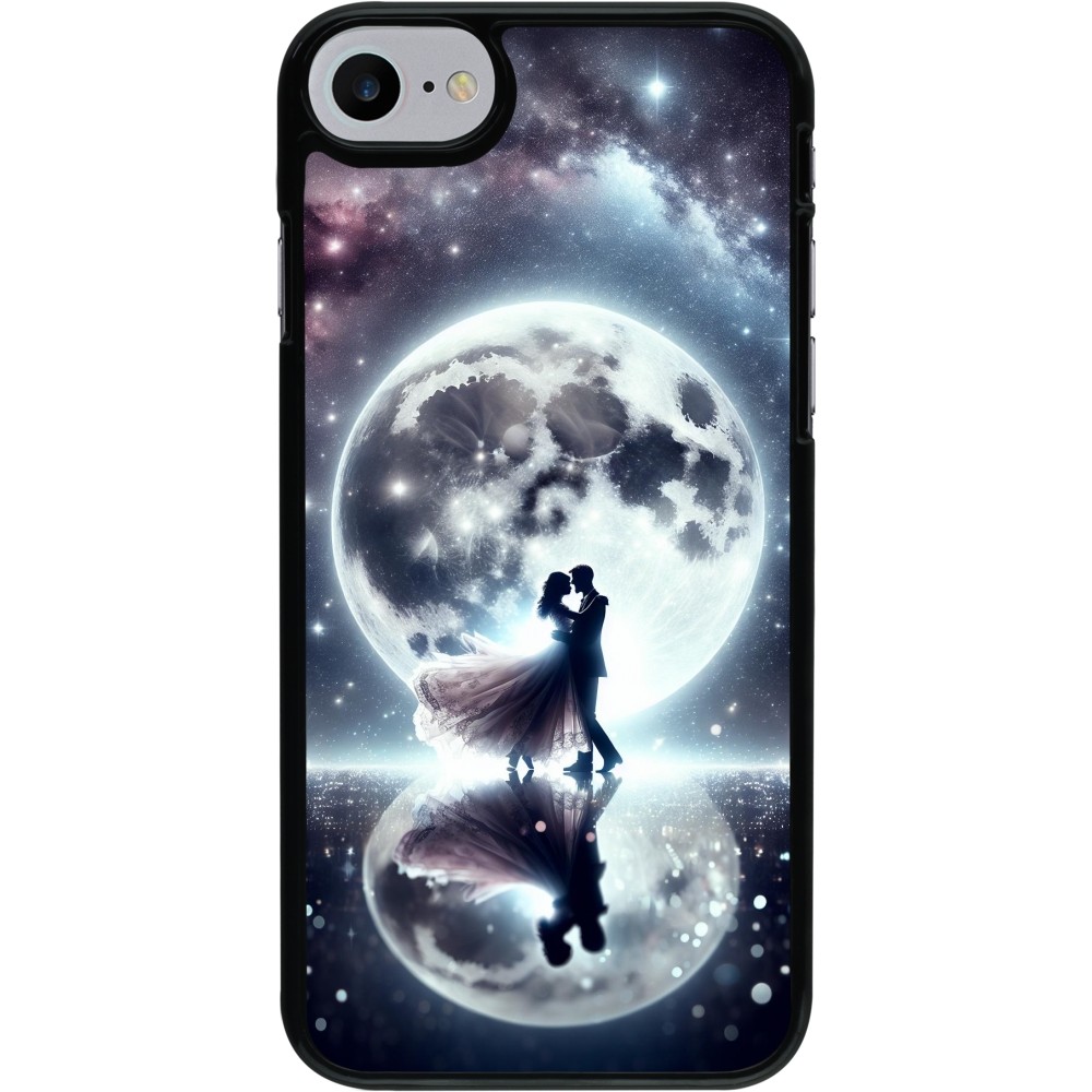 iPhone 7 / 8 / SE (2020, 2022) Case Hülle - Valentin 2024 Liebe unter dem Mond