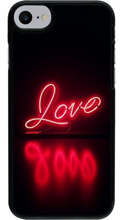 Coque iPhone 7 / 8 / SE (2020, 2022) - Valentine 2025 Neon Love