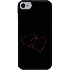 Coque iPhone 7 / 8 / SE (2020, 2022) - Valentine 2023 attached heart