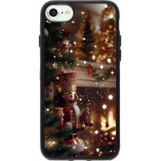 Coque iPhone 7 / 8 / SE (2020, 2022) - Silicone rigide noir Christmas 25 Xmas Nutcracker