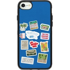 Coque iPhone 7 / 8 / SE (2020, 2022) - Silicone rigide noir Seals of the Dominican Republic DTMF