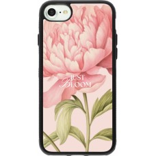 Coque iPhone 7 / 8 / SE (2020, 2022) - Silicone rigide noir Just Bloom 2026