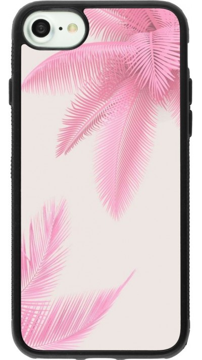 Coque iPhone 7 / 8 / SE (2020, 2022) - Silicone rigide noir Summer 20 15