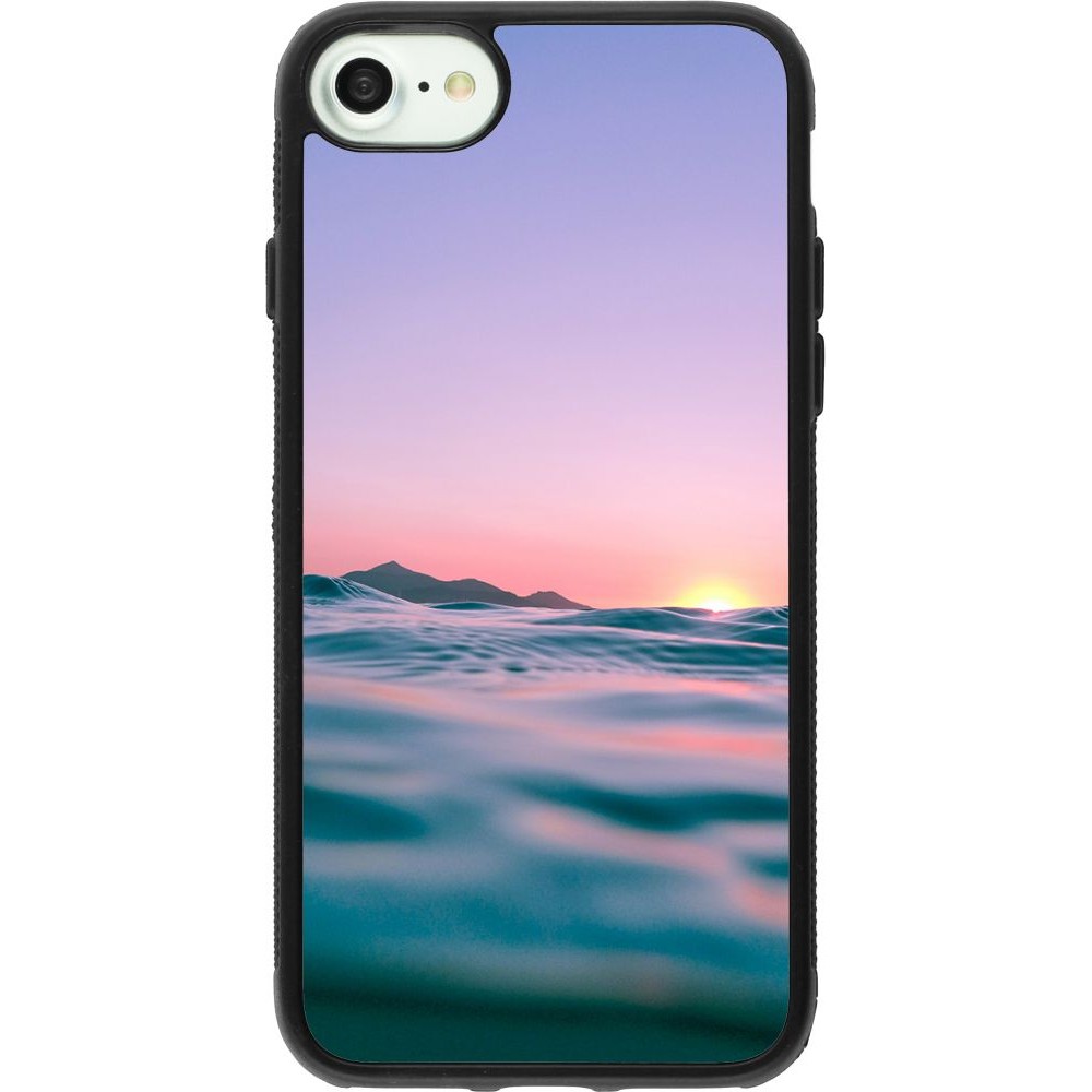 Coque iPhone 7 / 8 / SE (2020, 2022) - Silicone rigide noir Summer 2021 12