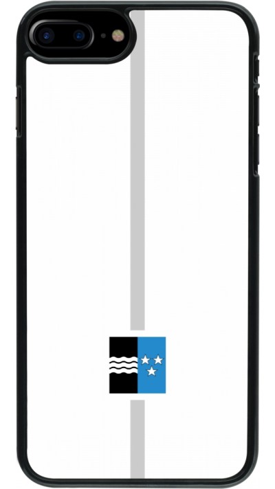 iPhone 7 Plus / 8 Plus Case Hülle - Kanton AG weiss