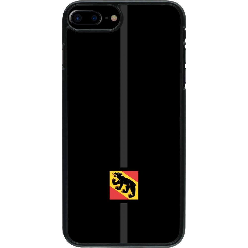 iPhone 7 Plus / 8 Plus Case Hülle - Kanton BE schwarz