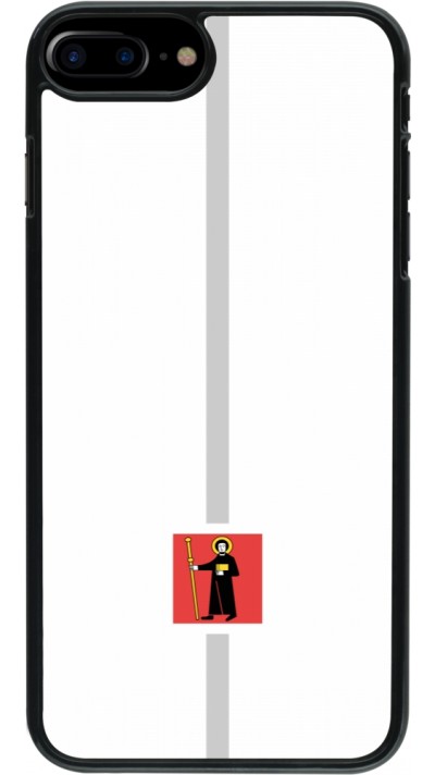 iPhone 7 Plus / 8 Plus Case Hülle - Kanton GL weiss