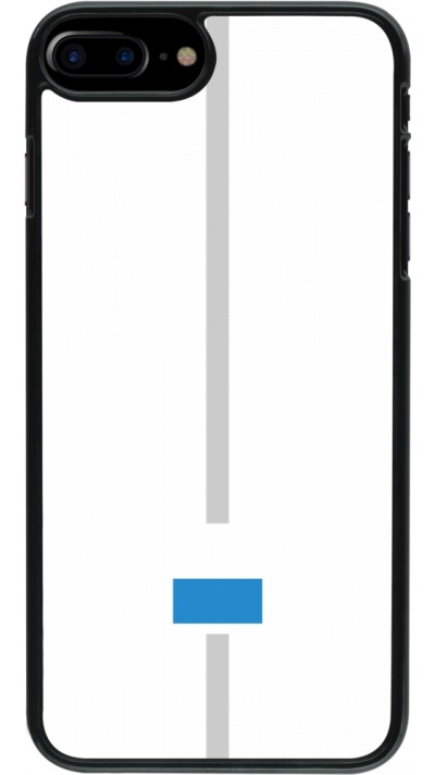 iPhone 7 Plus / 8 Plus Case Hülle - Kanton LU weiss