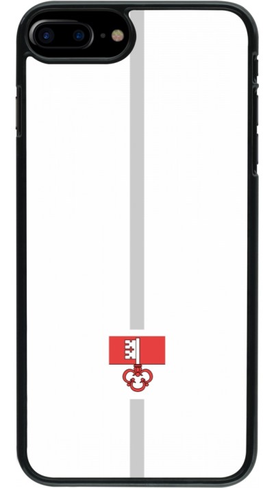 iPhone 7 Plus / 8 Plus Case Hülle - Kanton OW weiss