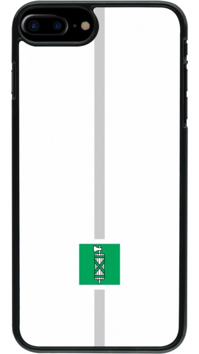 iPhone 7 Plus / 8 Plus Case Hülle - Kanton SG weiss