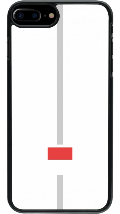 iPhone 7 Plus / 8 Plus Case Hülle - Kanton SO weiss